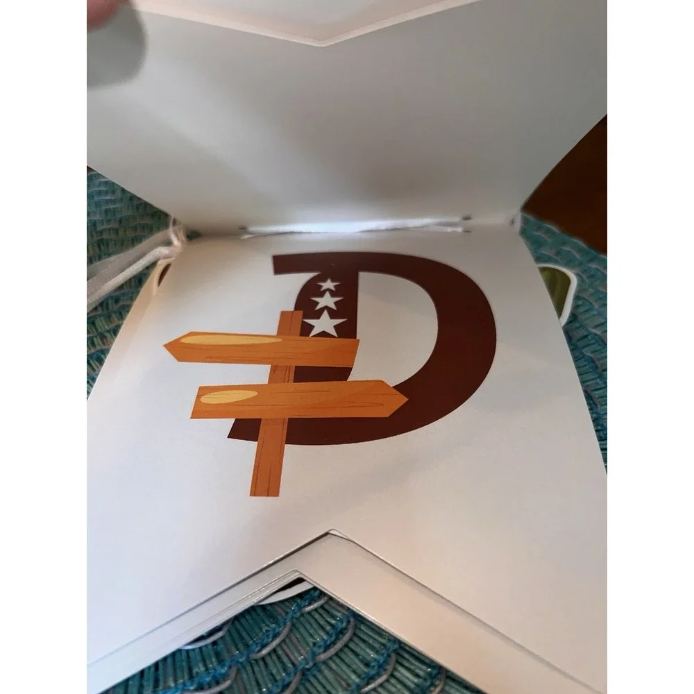 Retro Western Cowboy Happy Birthday Banner Pre-Strung Wild West Party Decoration